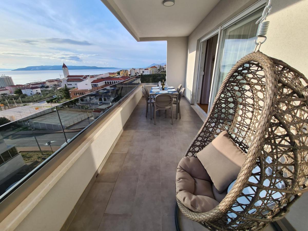 Mariposa Makarska 83M2 New Apartment With Garage 外观 照片