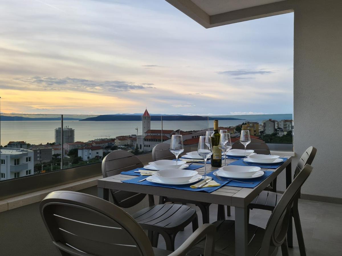 Mariposa Makarska 83M2 New Apartment With Garage 外观 照片