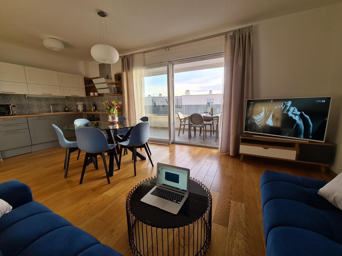 Mariposa Makarska 83M2 New Apartment With Garage 外观 照片