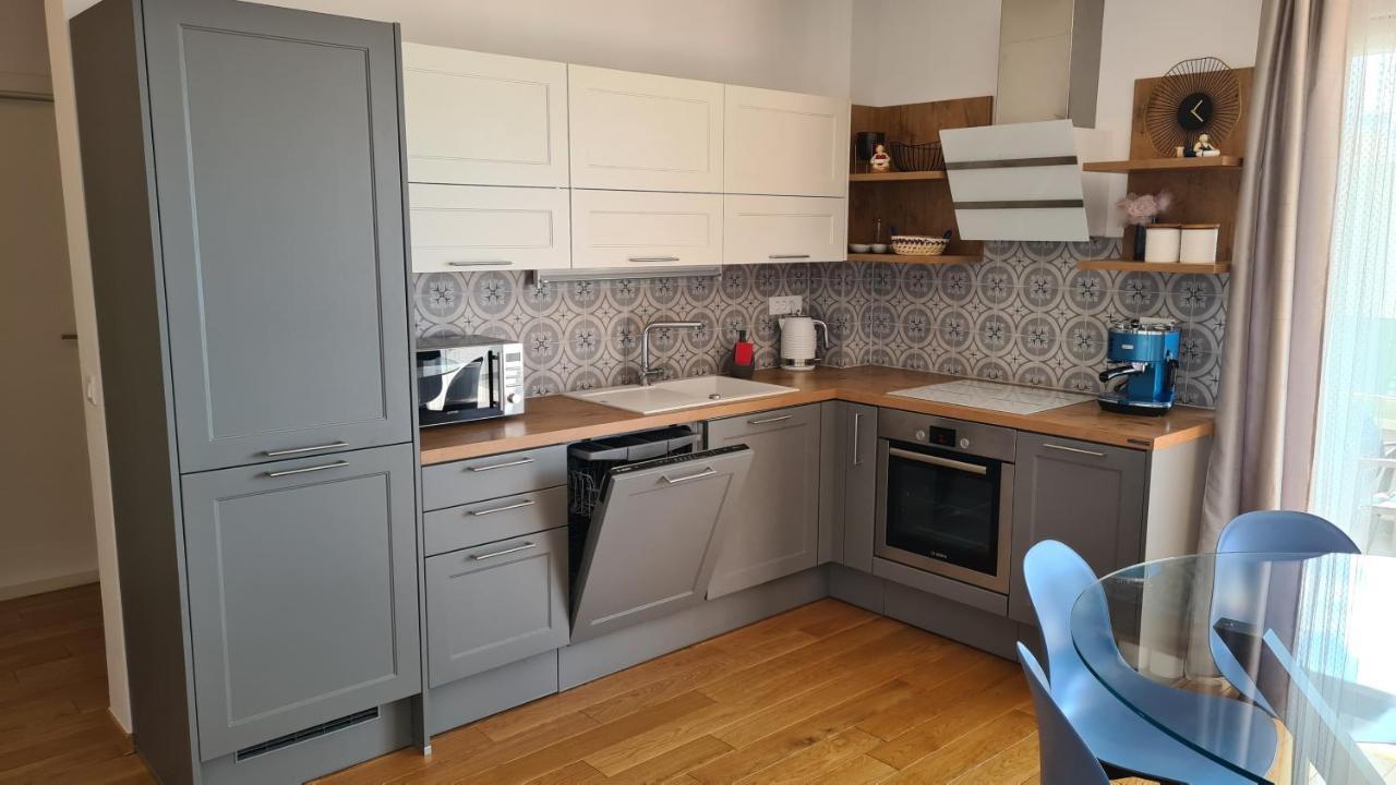 Mariposa Makarska 83M2 New Apartment With Garage 外观 照片